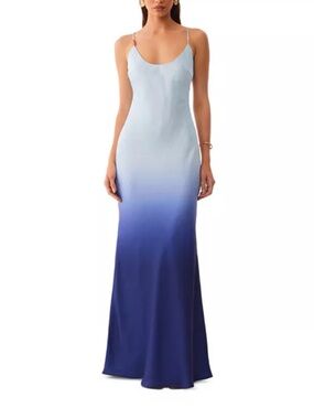 SNDYS Amaya Bias Maxi Dress in size S